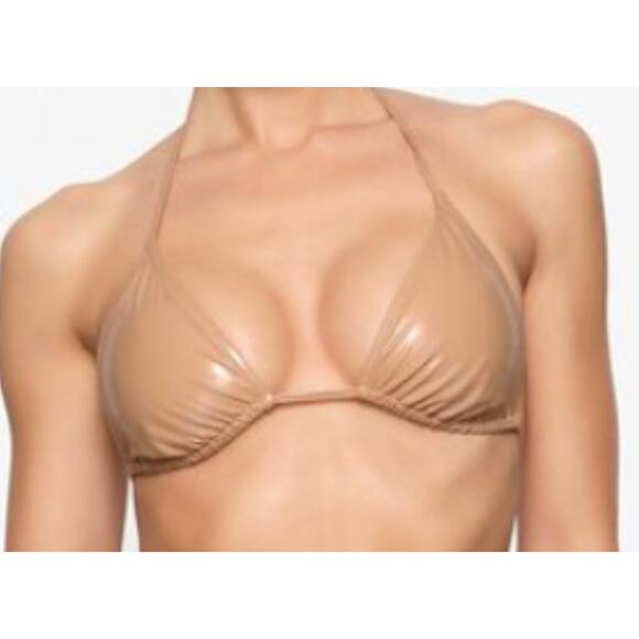 NEW SKIMS Pvc Triangle Bikini Top Size 3X Gorgeous ~ - Picture 2 of 7
